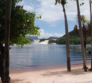 Ein Blick auf die Fünf Wasserfälle