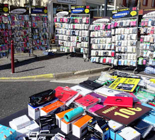 Impressionen vom Wochenmarkt Saint-Cyprien-Plage