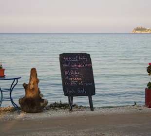 Ausblick aus der Taverne