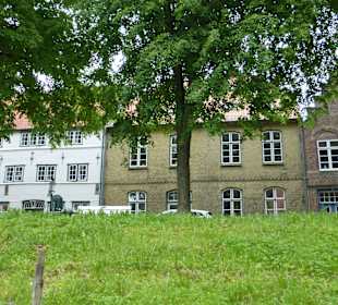 Friedrichstadt vom Wasser aus