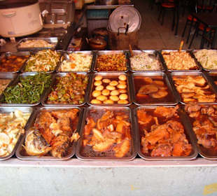 Essen in der Altstadt von Shanghai