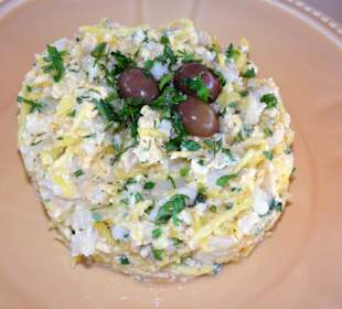 Stockfisch nach Brás-Art