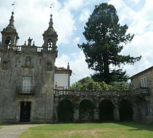 Eingang des Pazo de Oca