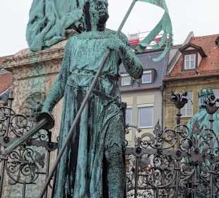 Staufer-König Konrad III als Kreuzritter