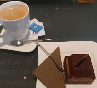 Kaffeepause bei Ritter Sport in Berlin