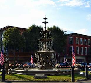 Der Memorial Square in Chambersburg