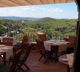 Terraza Hotel Galena Mas Comangau