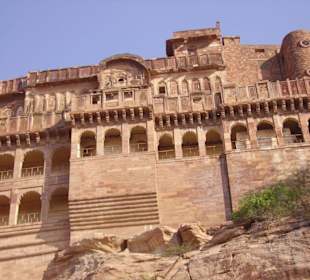 Die eindrucksvolle Festung