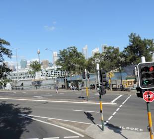 Mit dem Hop-on hop-off Bus in Sydney unterwegs