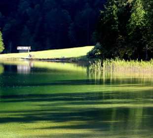 Der Ferchensee am Spätnachmittag