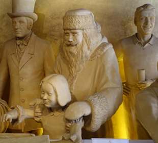 Kinder lieben zu Weihnachten Marzipan