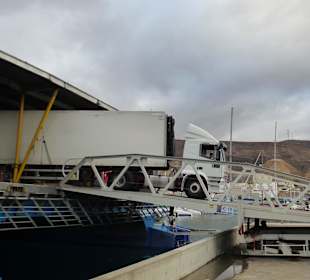 Hafen Morro Jable Ankunft Fred Olsen Express