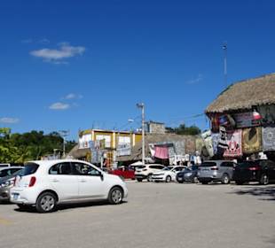 Souvenir Shops am Eingang