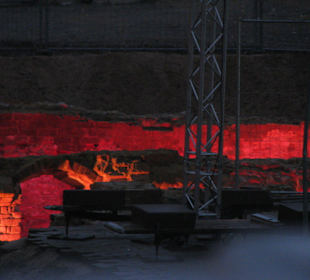 Baustelle U 5 vor dem Roten Rathaus