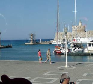 Hier stand die Legende "Der Koloss von Rhodos"