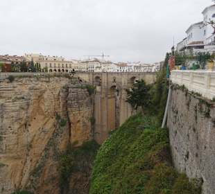 Ausblick zur Brücke