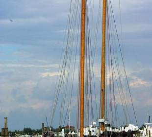 Am Ende von Bibione Yachthafengebiet