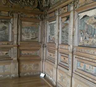 Das Jagdintarsienzimmer in der Veste Coburg