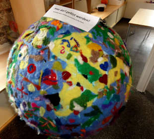 Kreativbereich der Felto Filzwelt