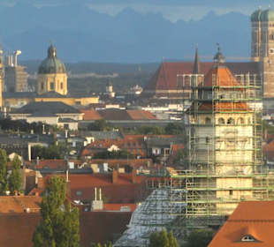 M'Uniqo Rooftop Bar: Blick aus der Bar, 12. Stock