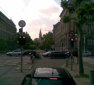 Blick aus dem "deutschen" Viertel