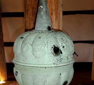 Die historische Turmspitze