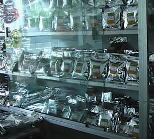 Fast alles schon abgepackt