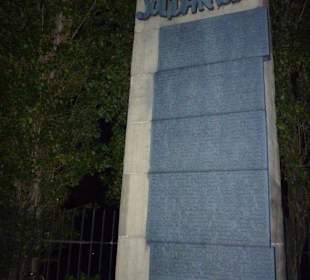 Gedenktafel Forderungen der Solidarnosc-Bewegung