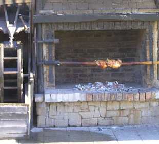 Partymeile Wasserrad Grill