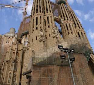 Außenimpression La Sagrada Familia