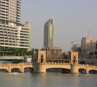 Bei den Dubai Fontänen