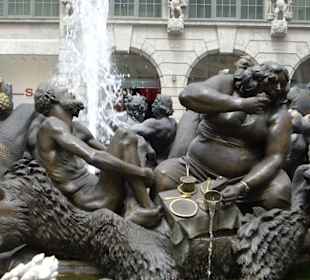 Fuente en la zona antigua