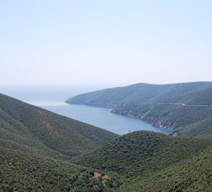 Wunderbare Landschaft auf Sithonia