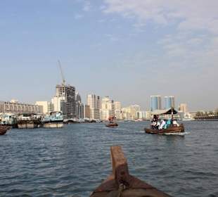 Fahrt auf dem Dubai Creek