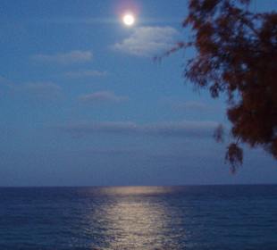 Vollmond von der Promenade