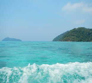 Fahrt zum Surin-Beach