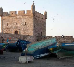 Widok z portu na stare miasto