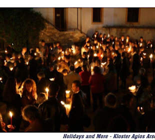 Holidays and More-Osterkerzen-Kloster Ag. Arsenios