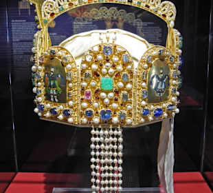 Kaiserkrone, Nachbildung aus Wien/ Gold und Silber