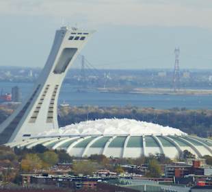 Blick auf das Olympiastadion