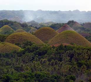 Schokoladenberge beim Tagesausflug