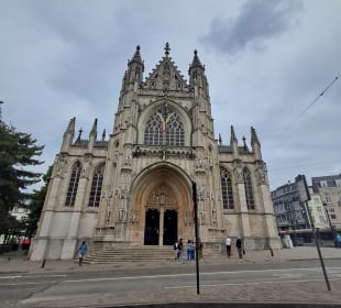  Notre Dame de Sablon in Brüssel, Belgien 