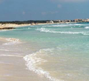 Strand in der Nähe von Es Trenc