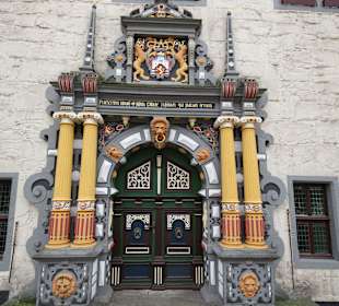 Schmucktor in der Nordfassade