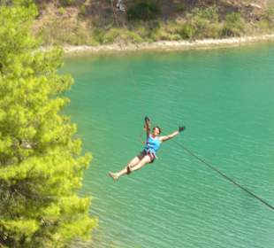 Flying Fox zum Abschluss