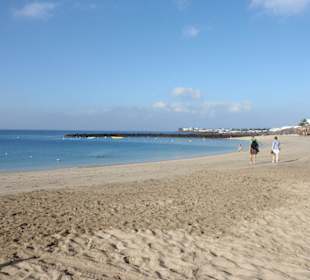 Früh morgens am Strand 