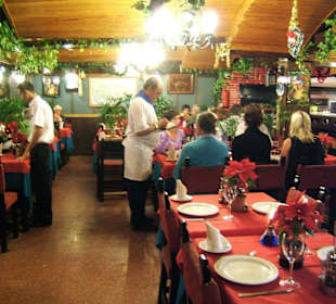 Vorderer Bereich des Restaurants