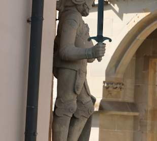 Am Rathaus von Königsberg in Bayern / Unterfranken