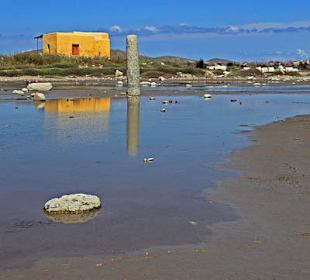 Ruiny na wyspie Delos