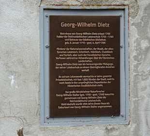 Wohnhaus von Georg Wilhelm Dietz